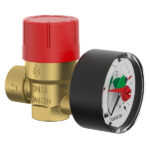 Flamco veiligheidsventiel PRESCOMANO 1/2" - 3bar 125 KW