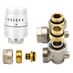 Belrad Bloc-H mural complet avec tete thermostatique