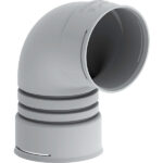 Zehnder ComfoTube bocht 90mm 90°