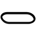 Zehnder O-ring (10 Stuks) voor ComfoFlat 51mm