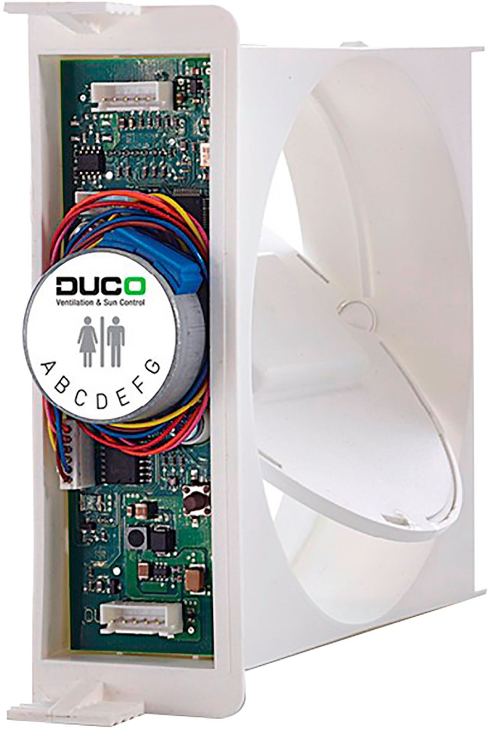 00004164.jpg DUCO CO2 REGELKLEP VOOR DUCOBOX FOCUS VOOR SLAAPKAMER(S)30M³/H 00004164 - Afbeelding 1