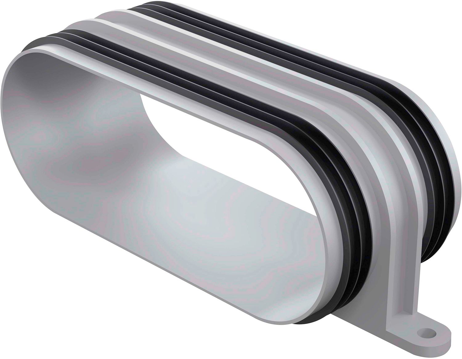 00004568.jpg Duco ADAPTEUR POUR COUNDUITS FLEXIBLE OVAL DUCOFLEX 00004568 - Image 1