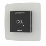 DUCO CO2 SENSOR ZONDER RF/BEDRAAD ZWART 00004636