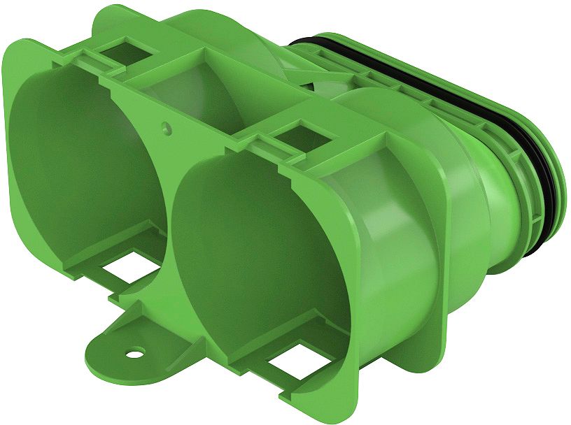 00004686.jpg Duco MANCHON D'ACCOUPLEMENT 2X90 OVAL DUCOFLEX 00004686 - Image 1