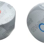 Vaillant jeu de manettes bleu + rouge 012009