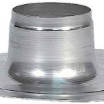 SOLIN UNIVERSELE TOIT PLAT EN ALU POUR PASSAGE DE TOIT inférieur de 130 MM 012180401