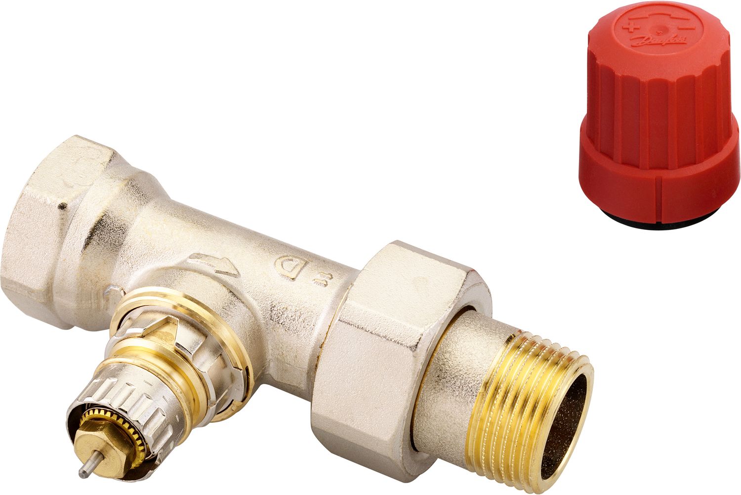 013G0036.jpg Danfoss ventiel Ra N 3/4 recht 013G0036 - Afbeelding 1