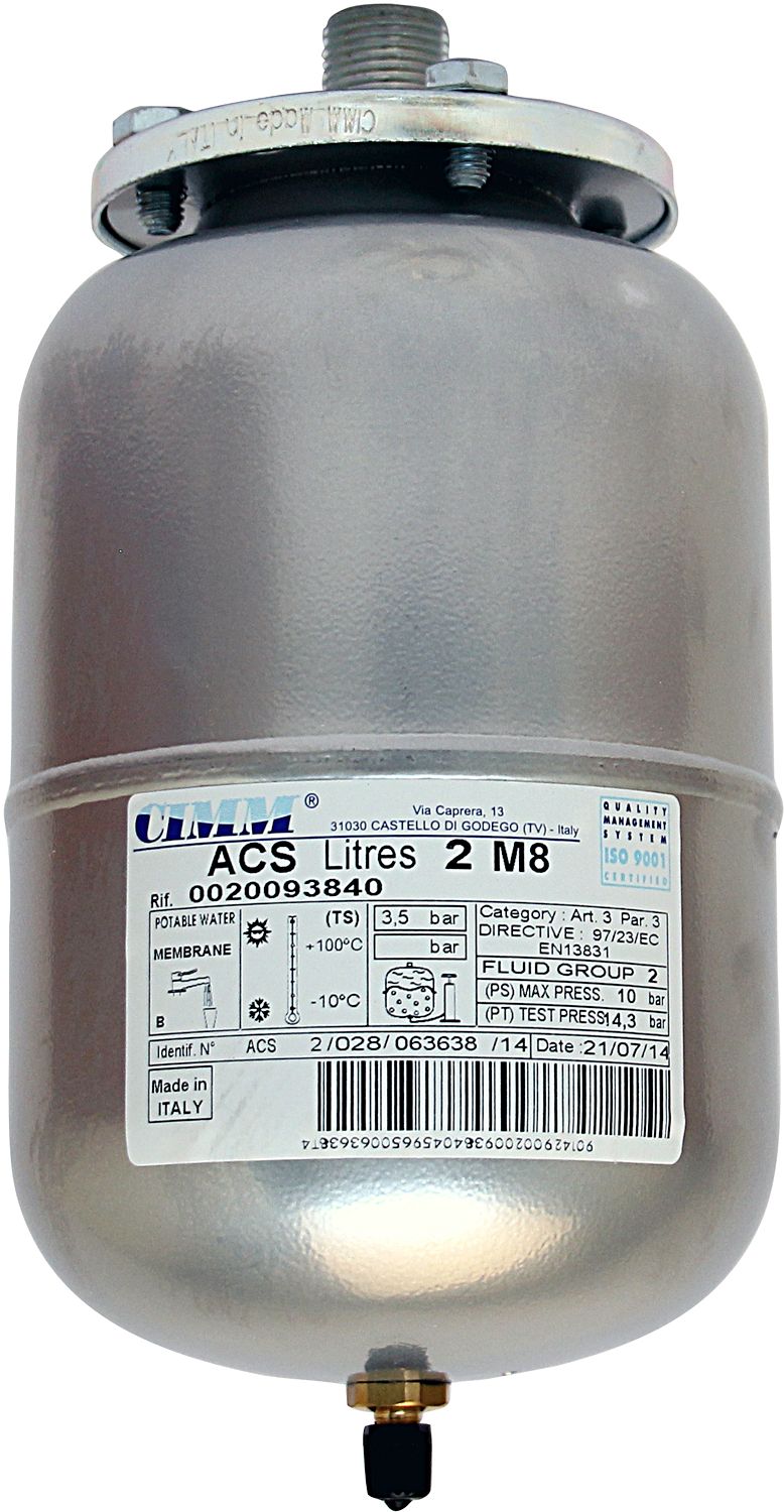 05737800.jpg Bulex expansievat Isotwin condens 25/30 2l 05737800 - Afbeelding 1