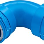 VASCO COURBE BRIDE FIXATION 90° POUR GAINE D'AIR POUR BETON 75MM 11VE40262