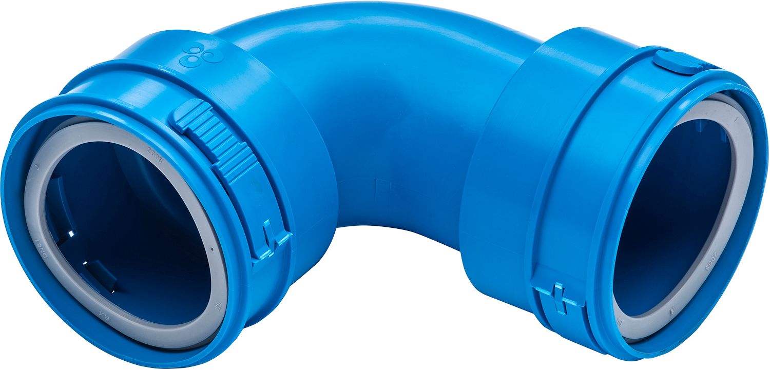 11VE40262.jpg VASCO COURBE BRIDE FIXATION 90° POUR GAINE D'AIR POUR BETON 75MM 11VE40262 - Image 1