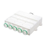 VASCO CAISSON COLLECTEUR POUR GAINES D'AIR POUR BETON 5X75MM 11VE40356