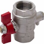 Kogelkraan met T°-sondeaansluiting DN20 2671