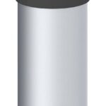 GEÏSOLEERDE DAKDOORVOER VOOR VENTILATIESYSTEEM 160-190MM 1M ALU/ZWART EPS 400480600