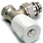 Comap Sar radiatorkraan 3/8 vernikkeld 408 U 408203