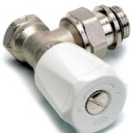 Comap Sar robinet radiateur équerre 3/4 nickelée 408 U 408206