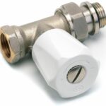 Comap Sar rechte radiatorkraan 3/8 vernikkeld 409 U 409203