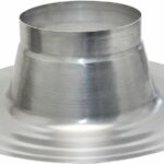 PLATTE DAKBEKLEDING VOOR VENTILATIESYSTEEM D 160MM GEÏSOLEERD 410076573