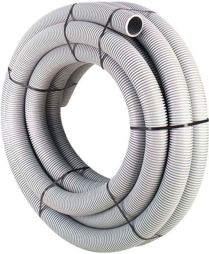 410086344.jpg BURGERHOUT FLEXIBELE SCHOORSTEEN PP 80MM PER ROL 15M 410086344 - Afbeelding 1