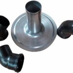 PLATTE DAKDOORVOER 125MM VOOR ZONNEBUIS 420460712