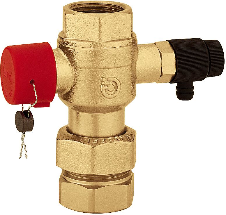 558050.jpg Caleffi 3/4 dop ventiel voor expansievat 558050 - Afbeelding 1