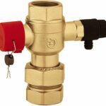 CALEFFI SPHERE AFSLUITKLEP VOOR EXPANSIETANK + AFVOER 1" 558060