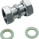 RACCORD POUR COMPTEUR 2 ECROUS LIBRES 3/4"FF BSCSIMPLEX34