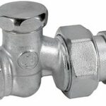 Giacomini Verstelbare chromen fitting DR 1/2-R17TG R17X033