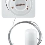 Giacomini Tête thermostatique soufflet bulbe avec commande à distance R463 2M R463X002