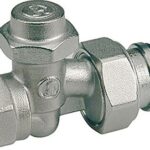 RETOUR REGLABLE DROIT GIACOMINI 1/2"F R715X033