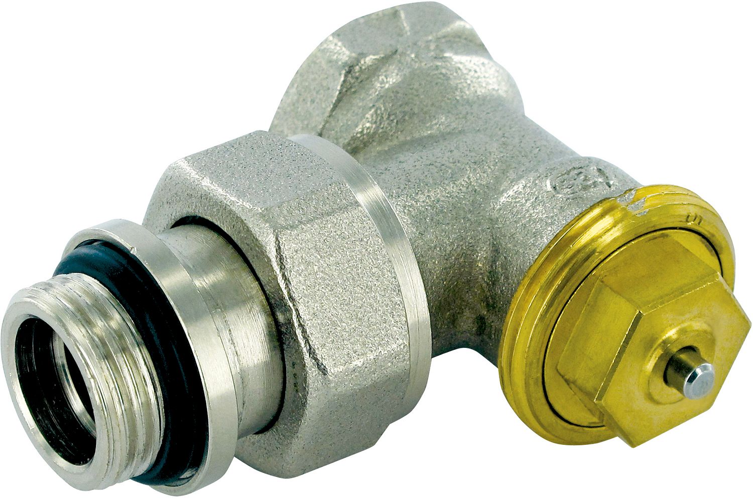 R808604B.jpg Comap Sar thermostatische haakse kraan 1/2 R 808 R808604B - Afbeelding 1