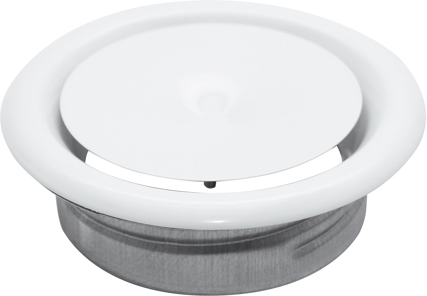 REGADVSP100.jpg BOUCHE D'INDUCTION REGLABLE VENTILATION +DOUILLE POUR GYPROC 100MM REGADVSP100 - Image 1