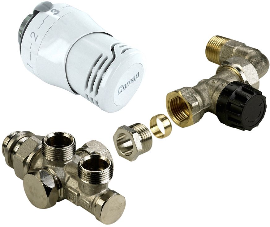 RK8096046.jpg Comap COMBINATIE THERMOSTATISCHE ENKELE BUIS WAND+BOSCH 1/2"-M22 RK8096046 - Afbeelding 1